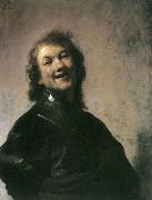 REMBRANDT Harmenszoon van Rijn Rembrandt laughing oil painting reproduction